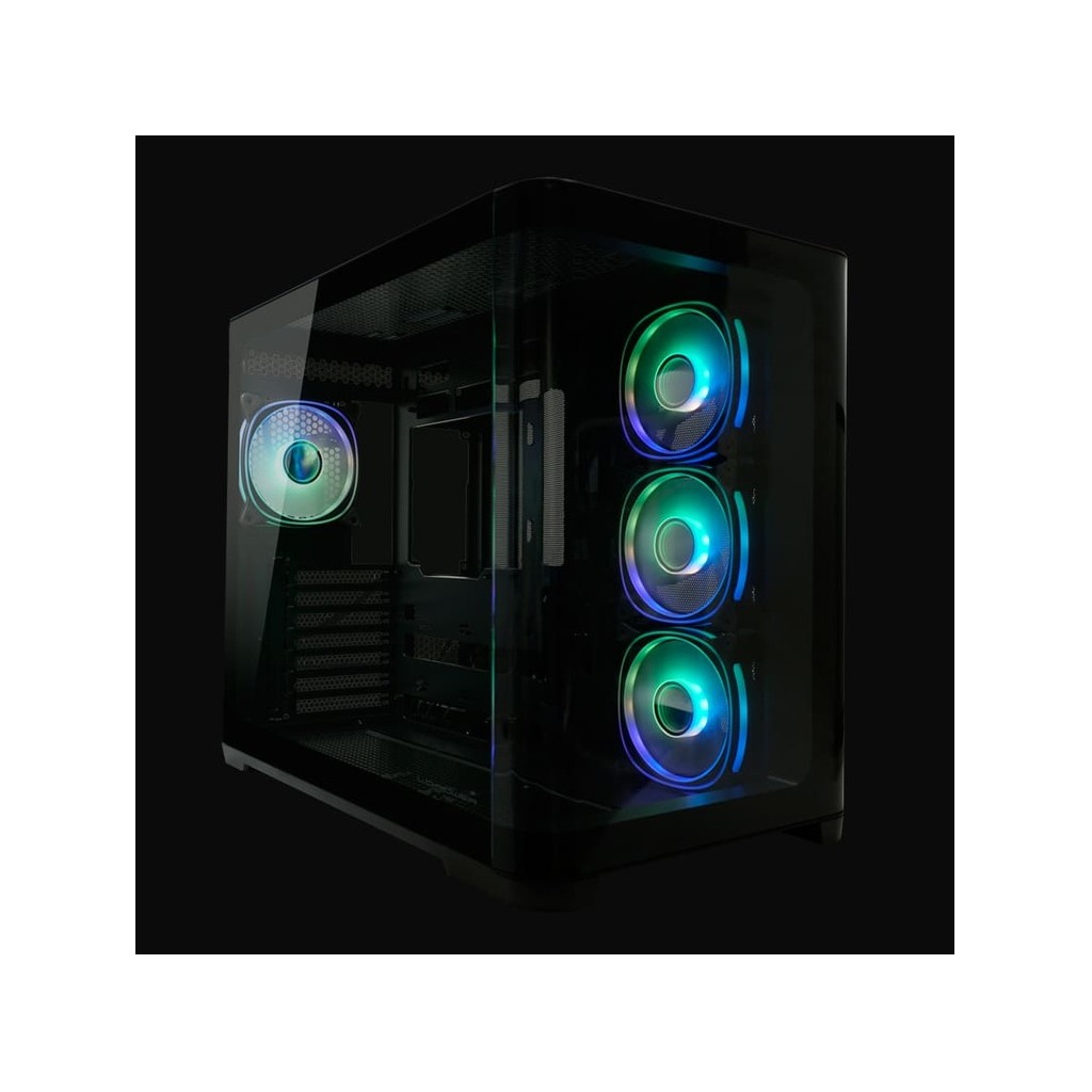 LC-Power Case Gaming 8001BPro-Storm Dark, Midi towerBTF, ATX, Micro-ATX, Mini-ITX