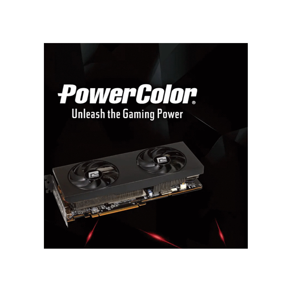 Power Color RX 7800 XT 16GB16GB  GDDR6, 256-bit,3x DP, 1x HDMI