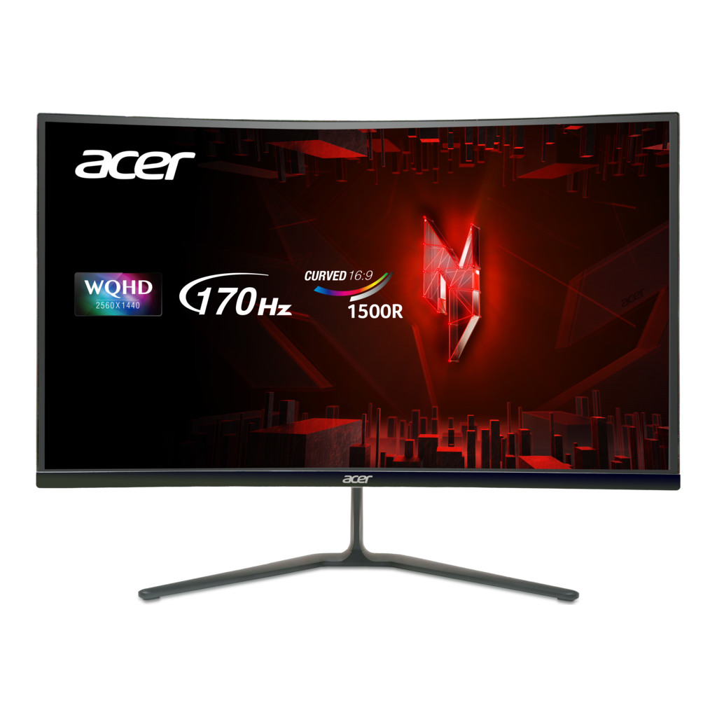 Acer 27" ED270U  P2bmiipx WQHDVA 170Hz zakrivljeni gamingmonitor,250cd, 4000:1, HDMI,DP,VESA - Image 3